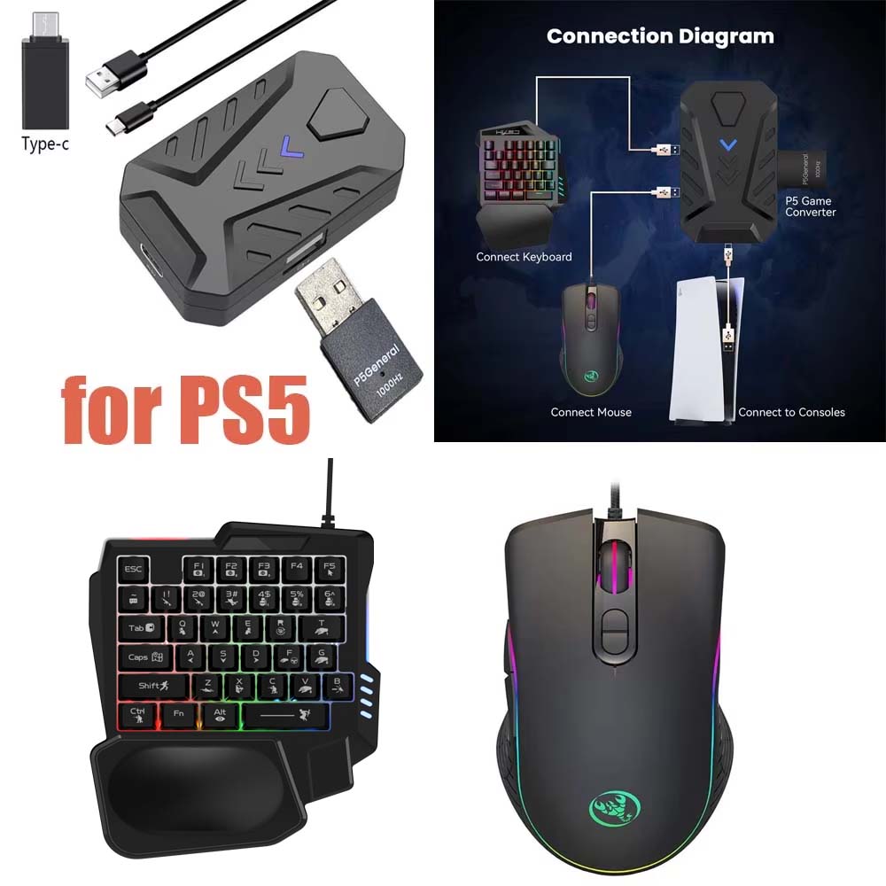 for PS5 Gaming Keyboard Mouse  - огляд і ціна Gaming Console Latest