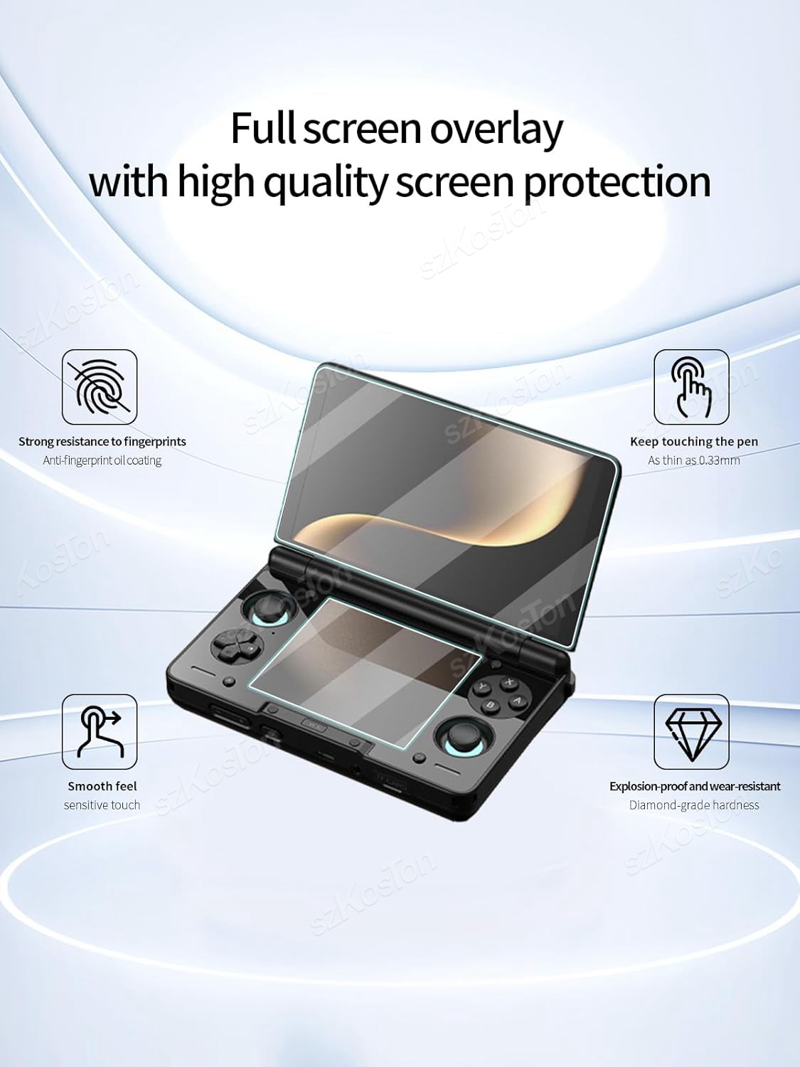 2in1 For AYN THOR Flip Dual Sc - огляд і ціна Gaming Console Buttons
