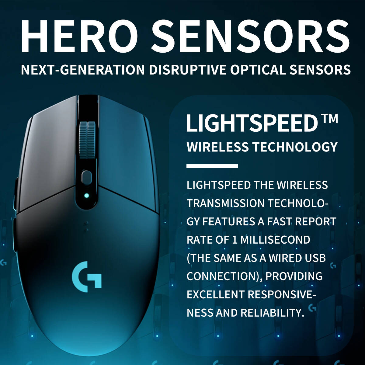 G305 Logitech PC Mac Gamer Mic - огляд і ціна Gaming Console Buttons