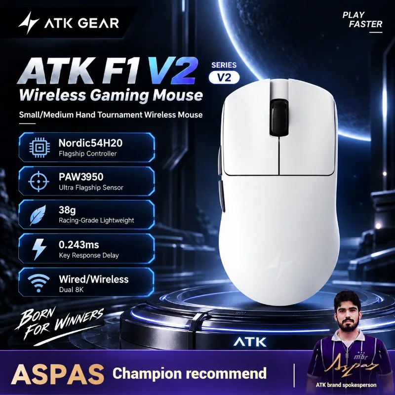 ATK F1 V2 Extreme Wireless Gam - огляд і ціна Gaming Console Buttons