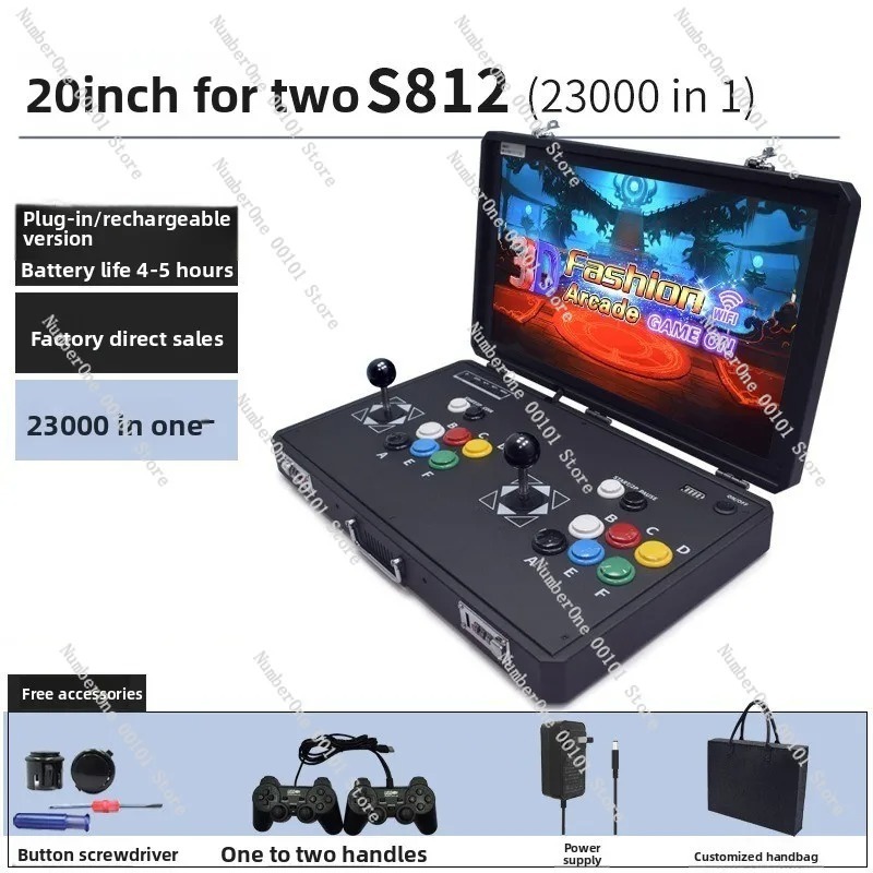 Portable Retro Arcade Game Con - огляд і ціна Gaming Console In Tv