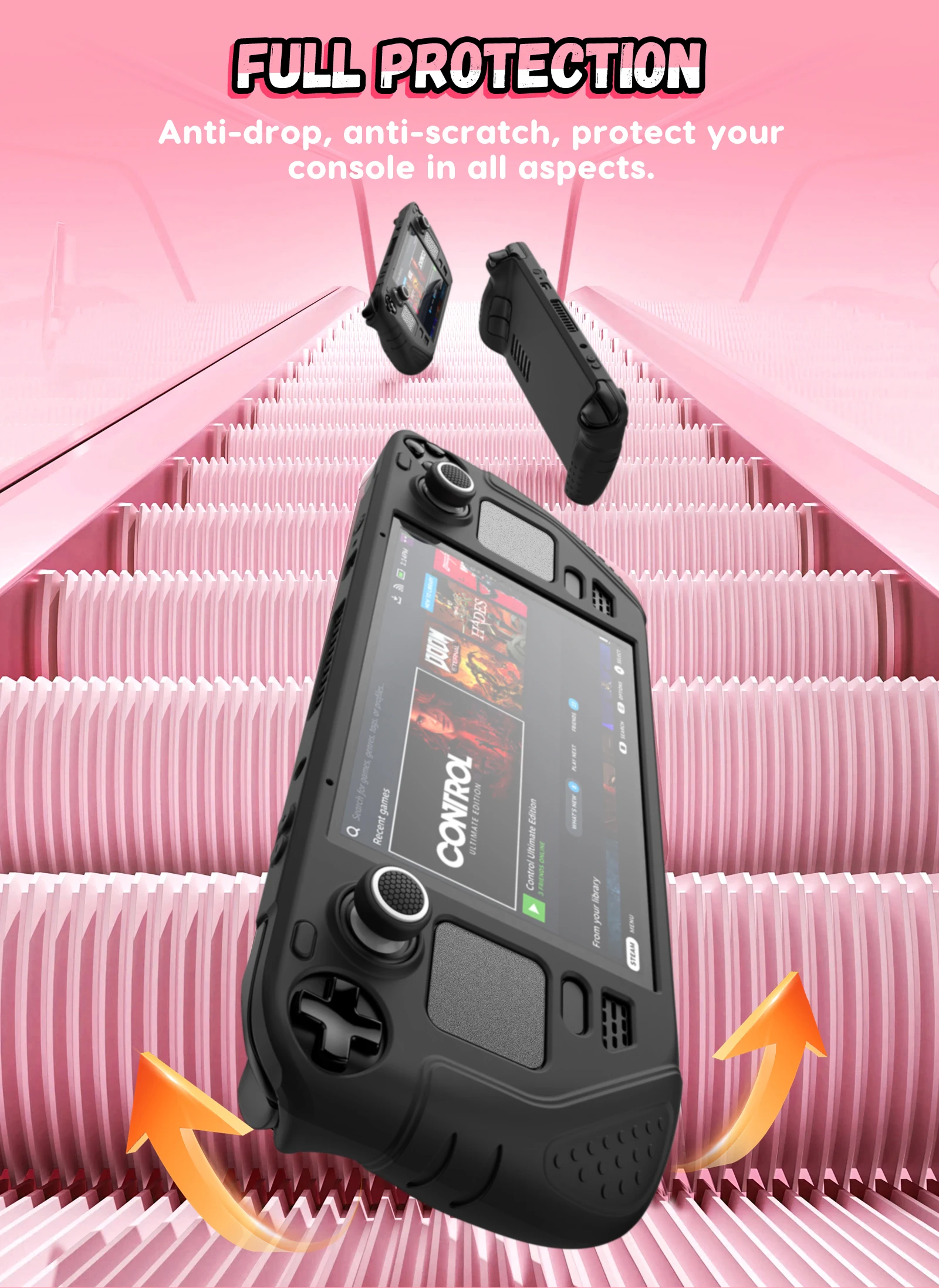 IINE Protective Case For Steam - огляд і ціна Gaming Console All