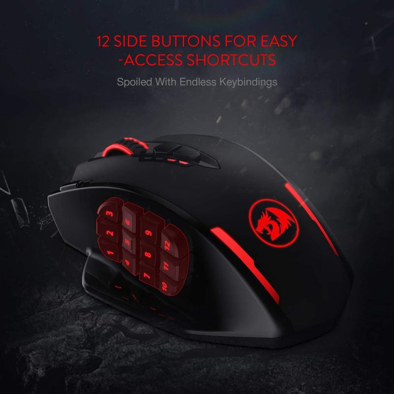 Redragon M913 Gaming 16000 DPI - огляд і ціна Gaming Console Buttons